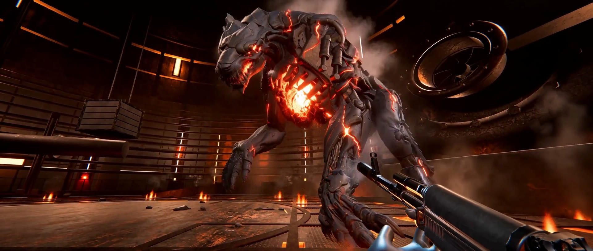 The finishing sequence: the Warden's final roar